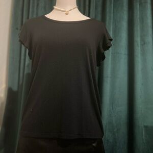Express Black Short Sleeve Tee